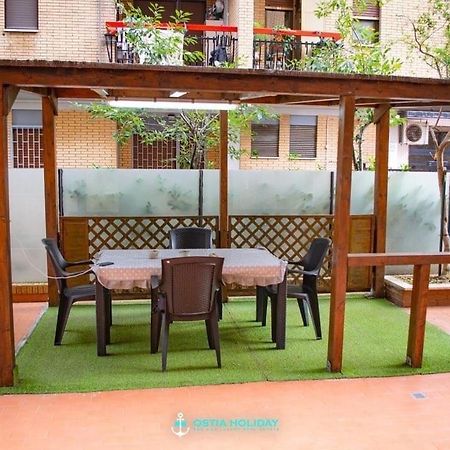 Appartamento The Garden ลิโด ดิ ออสเตีย ภายนอก รูปภาพ